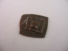 Antique Copper Metal Piece w/ Very Interesting Eagle Design